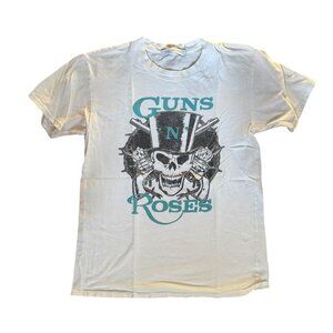 DAYDREAMER Guns 'N Roses Band Tee White Size S EUC